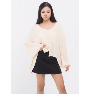 Váy jeans đen ngắn