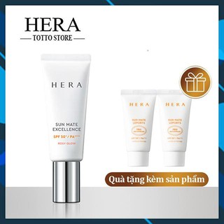 Kem chống nắng hera sun mate excellence rosy glow spf 50+/pa ++++ 40ml - kem chống nắng hera cao cấp