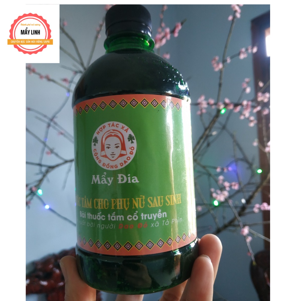 NƯỚC TẮM CHO PHỤ NỮ SAU SINH .NƯỚC TẮM CỦA NGƯỜI DAO ĐỎ SAPA CỰC TỐT CHO SỨC KHỎE BÀ MẸ SAU SINH cô đặc đóng chai 500ml