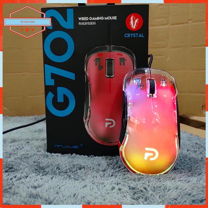 Chuột Gaming Máy Tính Có Dây LOGITECH G702 CRYSTAL Led RGB Chơi Game Mouse Vi Tính Laptop Pc Gameing