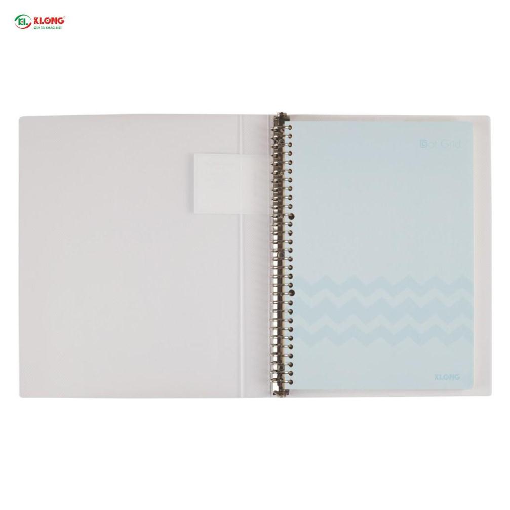 Sổ Dot Grid còng sắt 30 chấu A4 - 80 tờ ; MS: 541