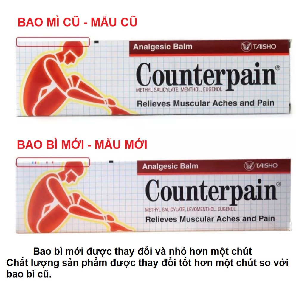 Cao xoa bóp Counterpain Thái Lan 120g