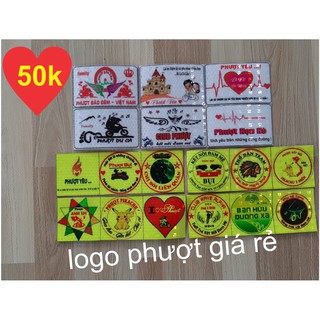logo phượt  ( 18 logo phản quang )