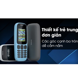Điện thoại Nokia 105 Dual Sim 2017 - Chính hãng