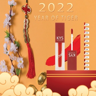 Son Kem Lì 11 Màu Crush KYS Lâu Trôi Mịn Môi Chocolate Không Chì 3.5g