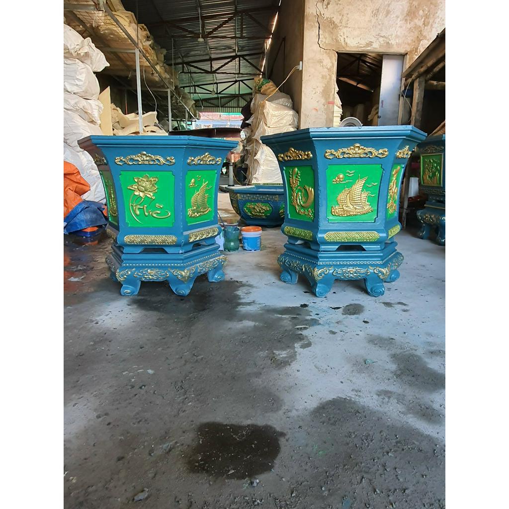 Khuôn đúc chậu cảnh Lục Giác 58