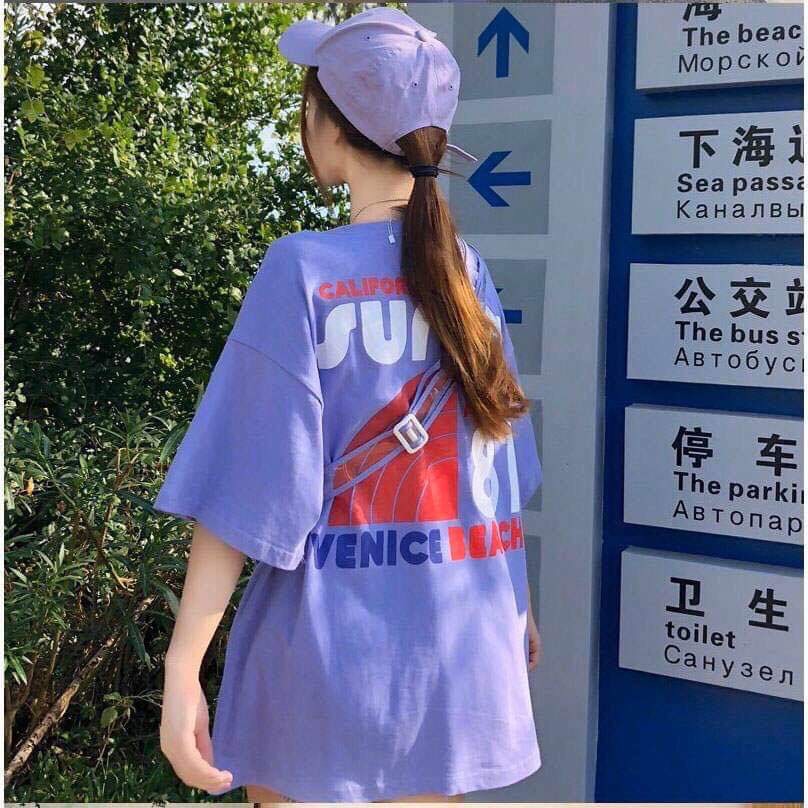 Áo thun in tay lỡ form rộng dáng IN HÌNH 81 Unisex - Ulzzang mặc cặp, nhóm, lớp