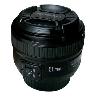 Ống Kính Yongnuo 50mm F1.8 Cho Nikon - Tặng Kèm hood 58mm - Hàng Nhập Khẩu