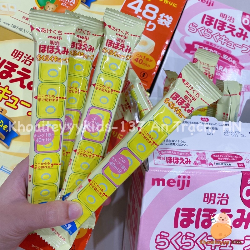 [TÁCH LẺ] Meiji thanh số 0 (dành cho trẻ sơ sinh)