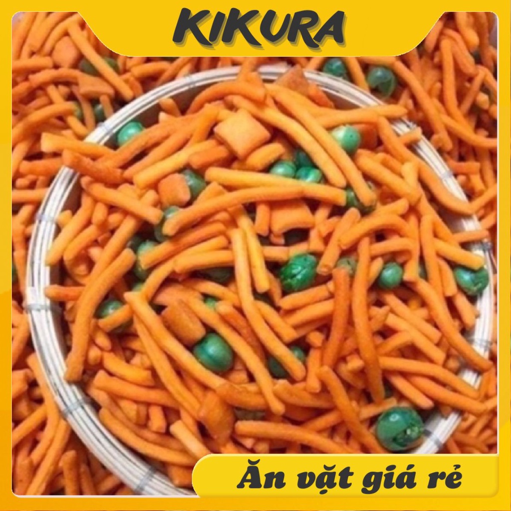 500g bim bim que đậu hà lan kikura