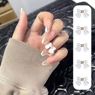 Charm nơ đính móng hàn 3 màu ( set 12c ) Cao Cấp