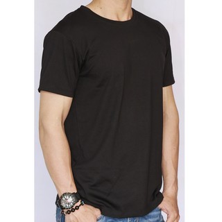 Áo thun nam trơn cotton cổ tròn | Áo phông basic