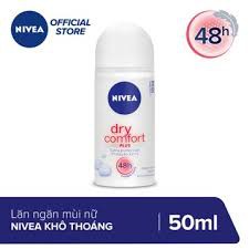 Lăn Khử Mùi Nữ Khô Thoáng Nivia Dry Comfort 50ml