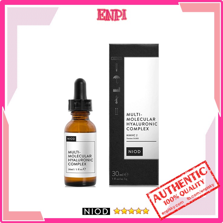 Cấp nước đa tầng NIOD Multi-Molecular Hyaluronic Complex