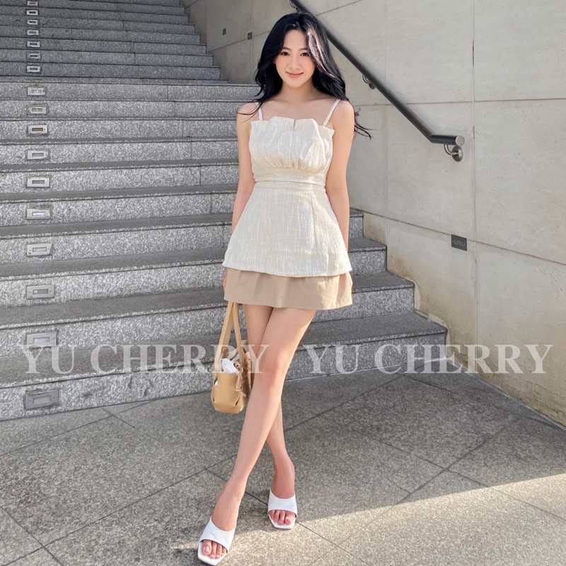 YU CHERRY | Áo nữ Bandage Cami Top YA383