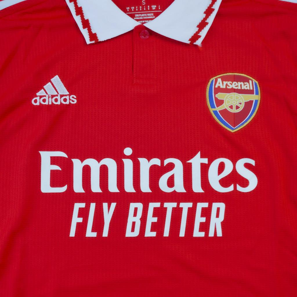 Áo Bóng Đá CLB A.R.S.E.N.A.L, Áo Đá Banh A.R.S.E.N.A.L 2023 - Vải Polyester Gai Thái