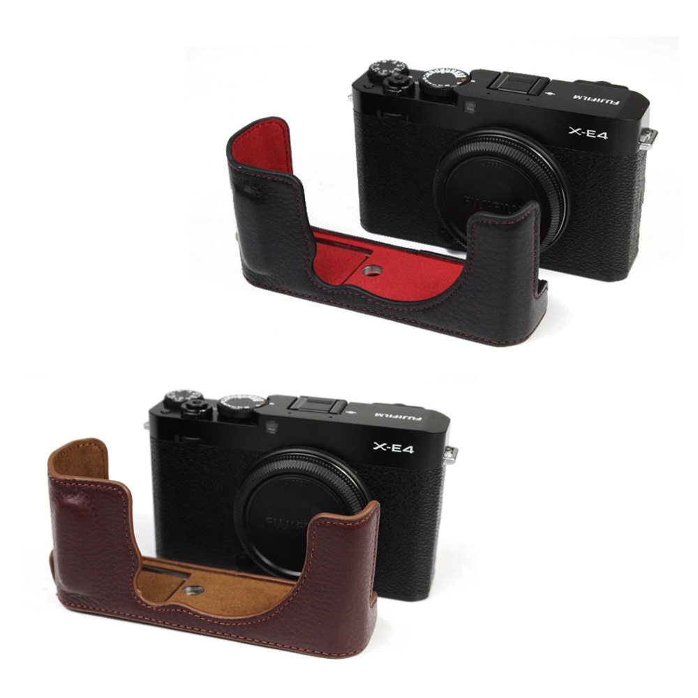 Bao Da Halfcase Dành Cho Máy Ảnh Fujifilm X-E4 l Halfcase Fujifilm X-E4 l Case Fujifilm X-E4 l Máy ảnh x-e4