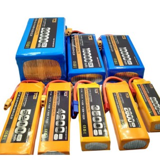 Pin Lipo 2S 3S 4S 6S 1500mah 2200mah 2500mah 2800mah 5400mah 7000mAh 35C giắc (jack) cắm XT60 XT60H T-JST nhiều loại, RẺ