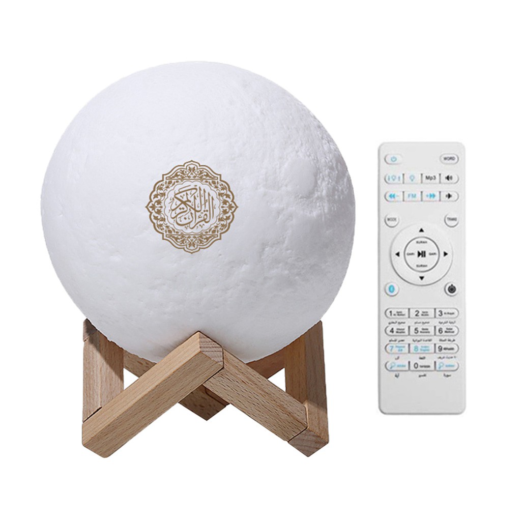 Loa Bluetooth Không Dây Đèn Led Hình Mặt Trăng 3d Có Điều Khiển Bubbiter Bubble Shop61