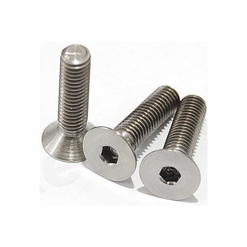 Ốc 3 ly INOX M3X4 M3X5 M3X6 M3X8 M3X10 M3X12 M3X15 M3X20 đầu bằng khóa lục giác - flat screw