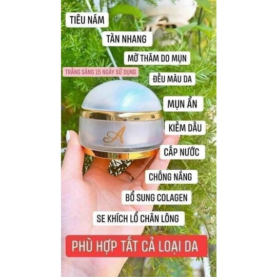 Kem Face Pháp Phương Anh A COSMETICS Mẫu Mới 2022 Nhiều Collagen Hơn