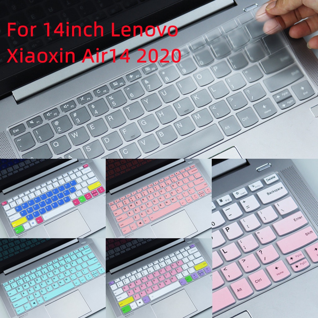 Miếng Dán Bảo Vệ Bàn Phím Máy Tính Lenovo Xiaoxin Air14 2020 Bằng Silicon Siêu Mỏng Chống Thấm Nước / Bụi Bẩn Tiện Dụng Ốp