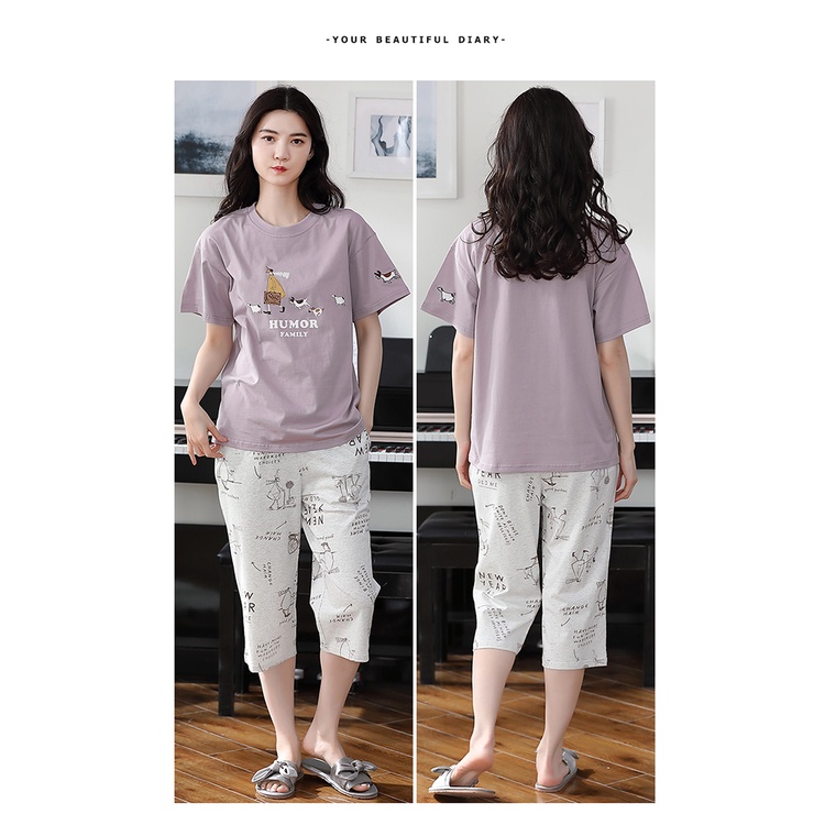 Đồ mặc nhag nữ đáng yêu chất cotton 100% BA5034 | BigBuy360 - bigbuy360.vn
