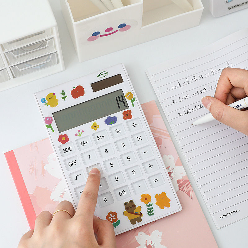 Máy tính bỏ túi/ Máy hẹn giờ báo động đa năng tiện lợi kèm phụ kiện