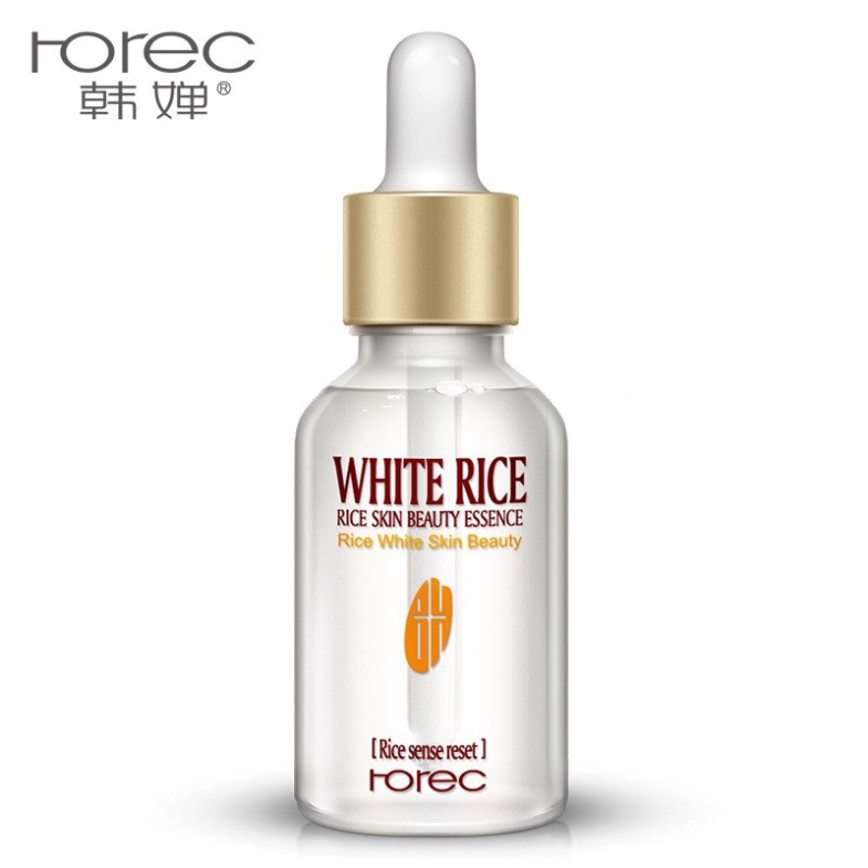 Serum Gạo Trắng Da Giúp Giữ Ẩm Và Trẻ Hoá Da Của Rorec