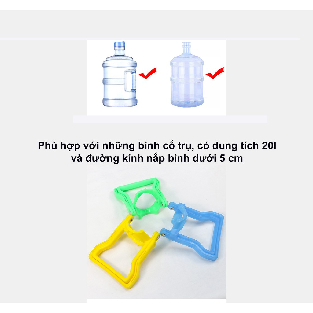 Quai Xách Bình Nước 20 Lít, Tay Xách Kẹp Bình Nước Dễ Dàng Tiện Lợi | BigBuy360 - bigbuy360.vn