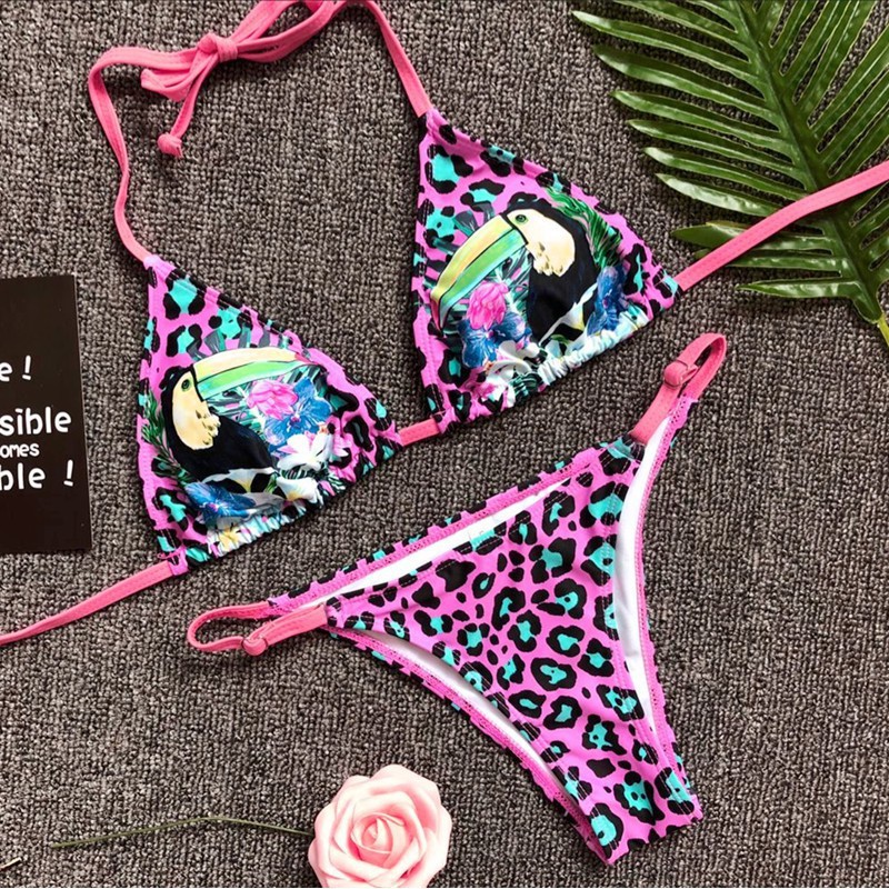 Bikini phối dây có đệm mút