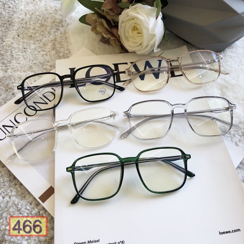 MẮT KÍNH GỌNG CẬN 97063 466 FORM VUÔNG DỄ THƯƠNG HOT TREND | BigBuy360 - bigbuy360.vn