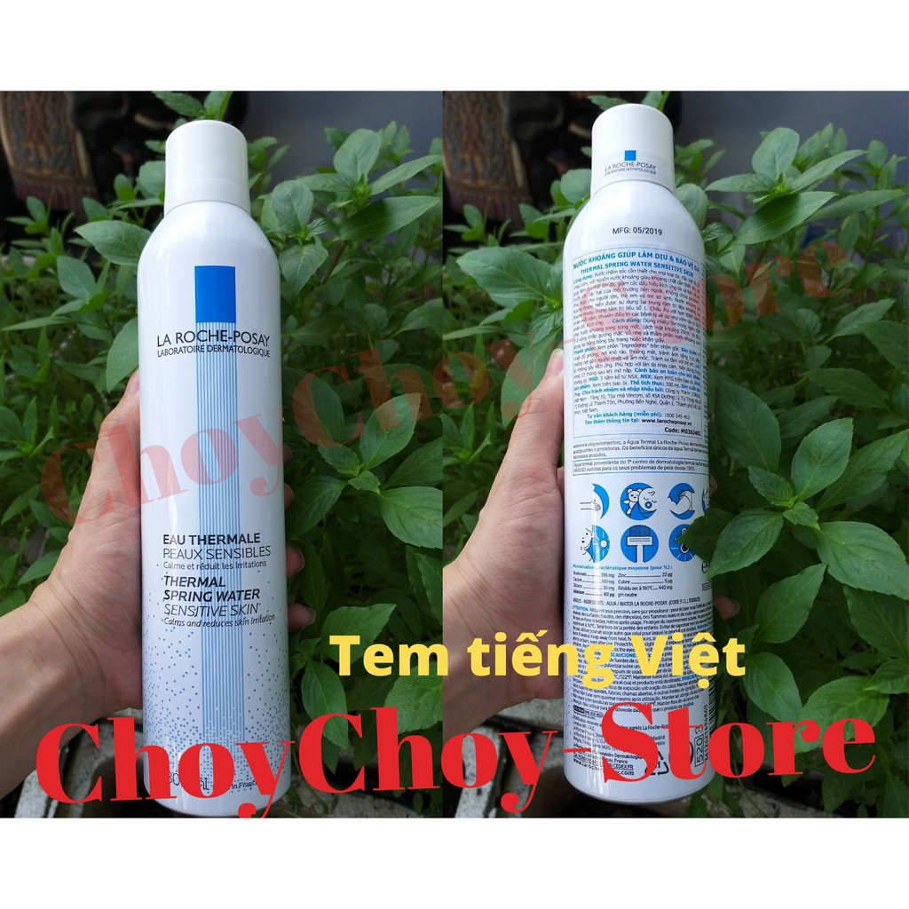 [TEM CTY] Xịt Khoáng La Roche Posay Thermal Spring Water Sensitive Skin 150mL &amp; 300mL