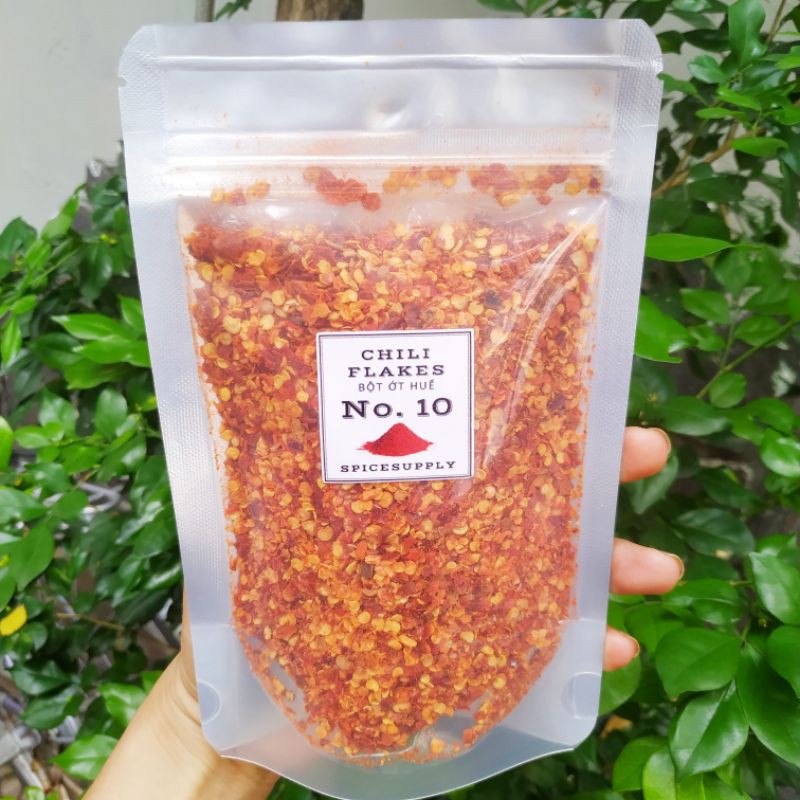 Chili Flakes - Ớt Huế Vẩy siêu cay gói nhỏ Gia Vị healthy giảm cân meal plan fitness Hũ 120ml | BigBuy360 - bigbuy360.vn
