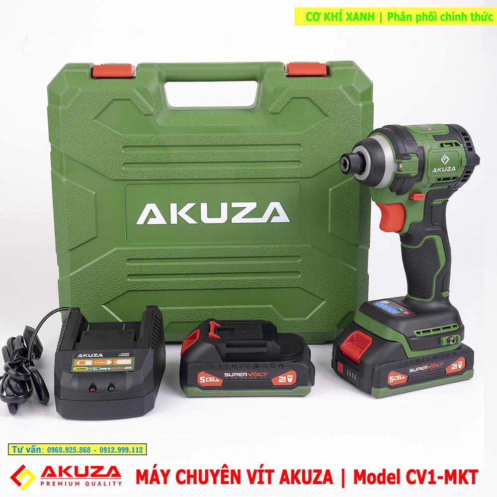 Máy Chuyên Vít AKUZA Pin 21V Model CV1-MKT