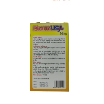《Pharm Usa New》Bổ sung Vitamin/ Khoáng chất/ Acid amin《 PharmUsa》