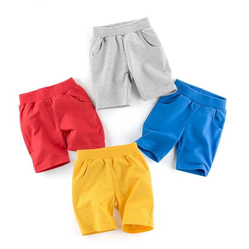 Quần cho bé 27KIDS-6252 quần trẻ em màu khối đồng nhất chất cotton hàng xuất Âu Mỹ [Super_Shop] DT0421007