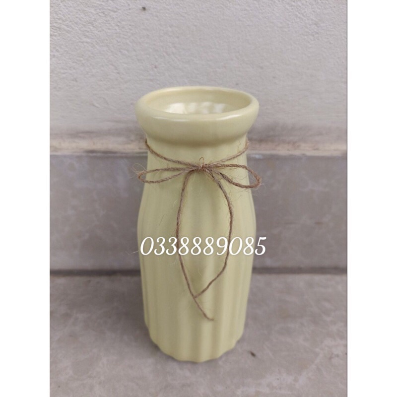 Lọ hoa gốm sứ men lạnh đủ màu - Bát Tràng,hàng đẹp và có sẵn kho