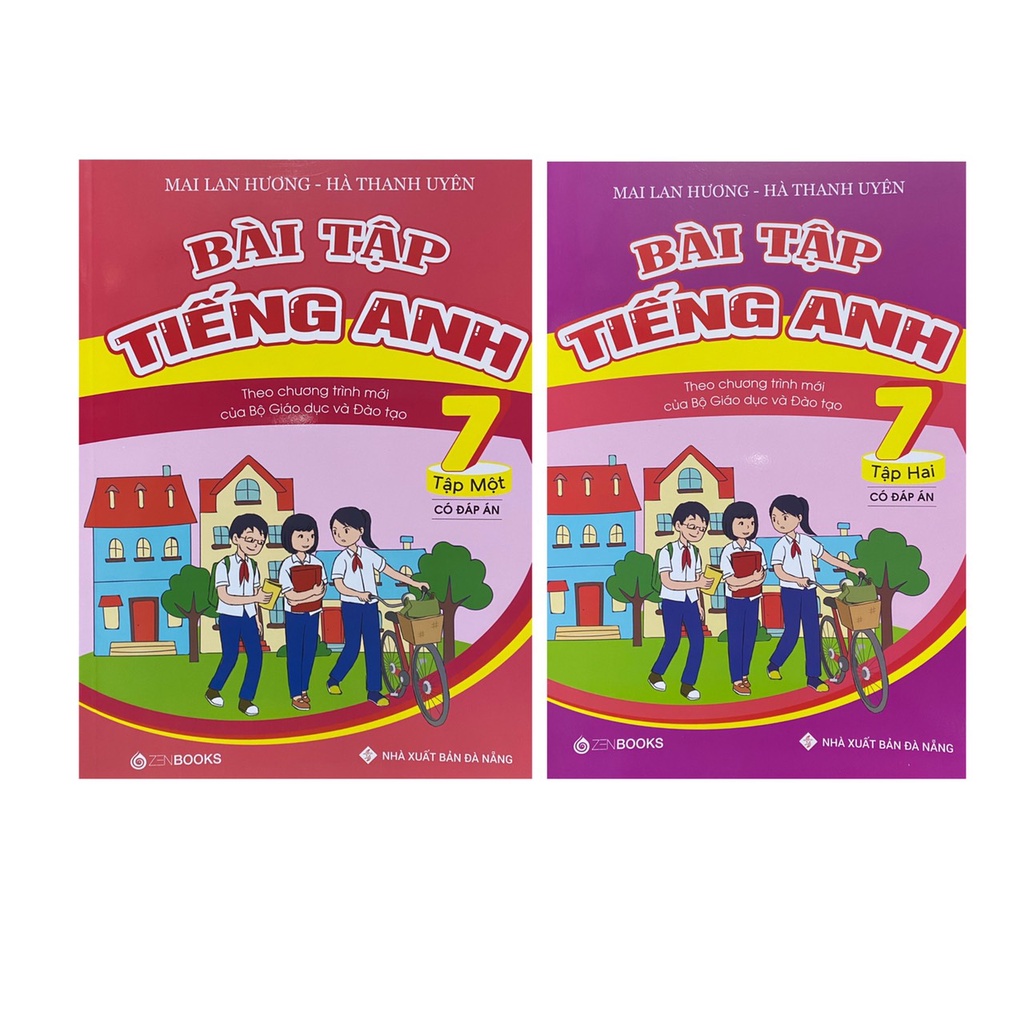 Sách - Combo Bài tập tiếng anh lớp 7 ( có đáp án ) - Theo chương trình mới của bộ giáo dục và đào tạo