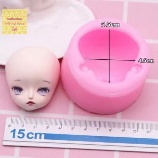 Khuôn nặn đất sét mặt búp bê