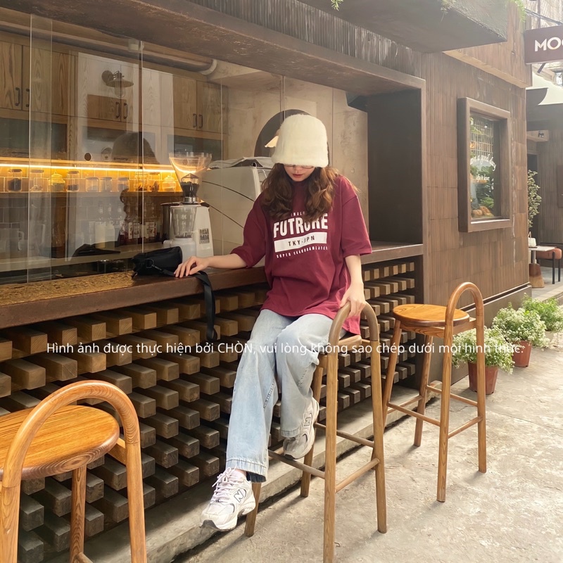 Áo thun 3158 MÀU ĐỎ hàng loại 1 chất dày dặn Cotton Unisex CHÒN CLOTHING