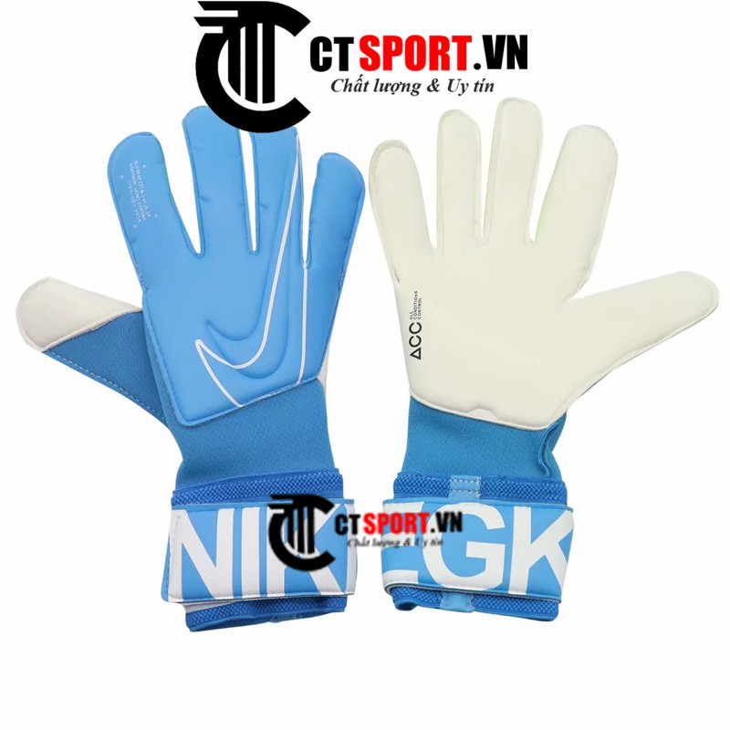 Găng tay thủ môn Vapor Grip 3 New Light  CTSPORT xanh biển ( Không Xương)