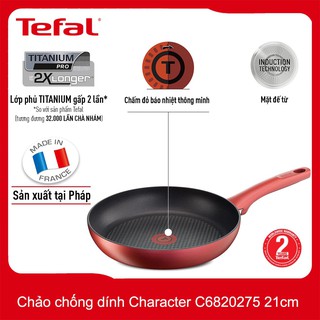 Mua Chảo chống dính đáy từ nhập khẩu Pháp Tefal Character đường kính 21cm C6820275 - Hàng chính hãng  bảo hành 2 năm