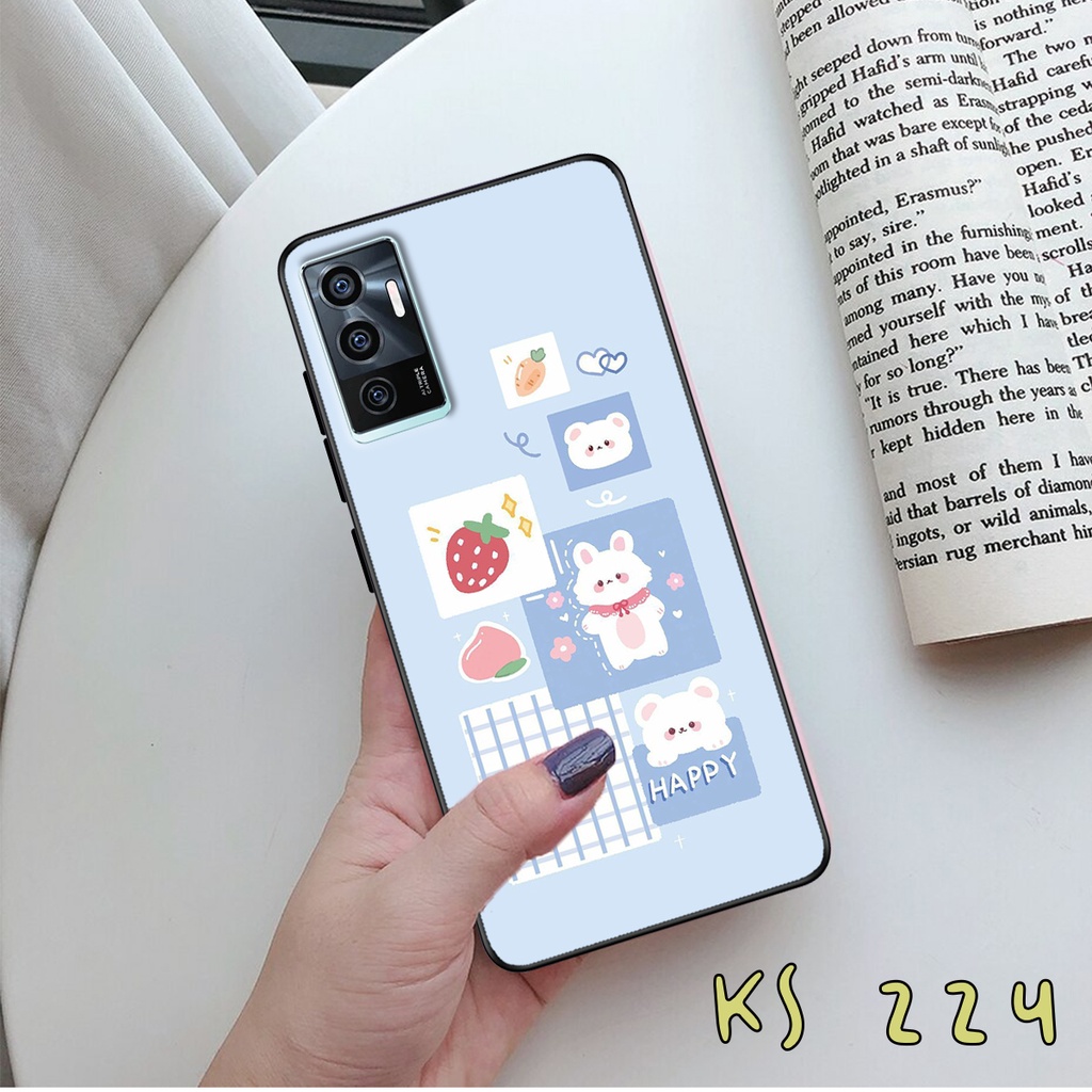 Ốp lưng Vivo V23 5G - Vivo V23e - Ốp in hình thỏ con dễ thương