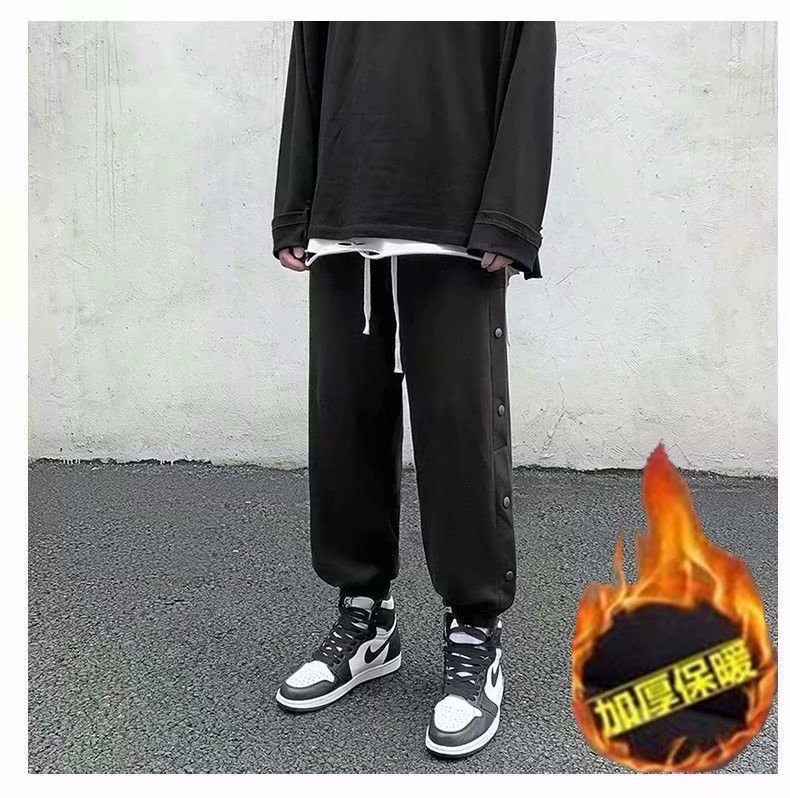 Quần dài ống suông màu trơn cho nam size M-5XL | BigBuy360 - bigbuy360.vn