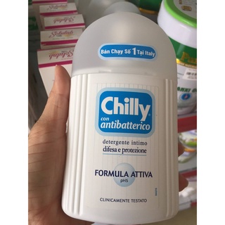 Dung dịch vệ sinh phụ nữ chilly gel chilly delicato antibatterico dịu nhẹ - ảnh sản phẩm 6