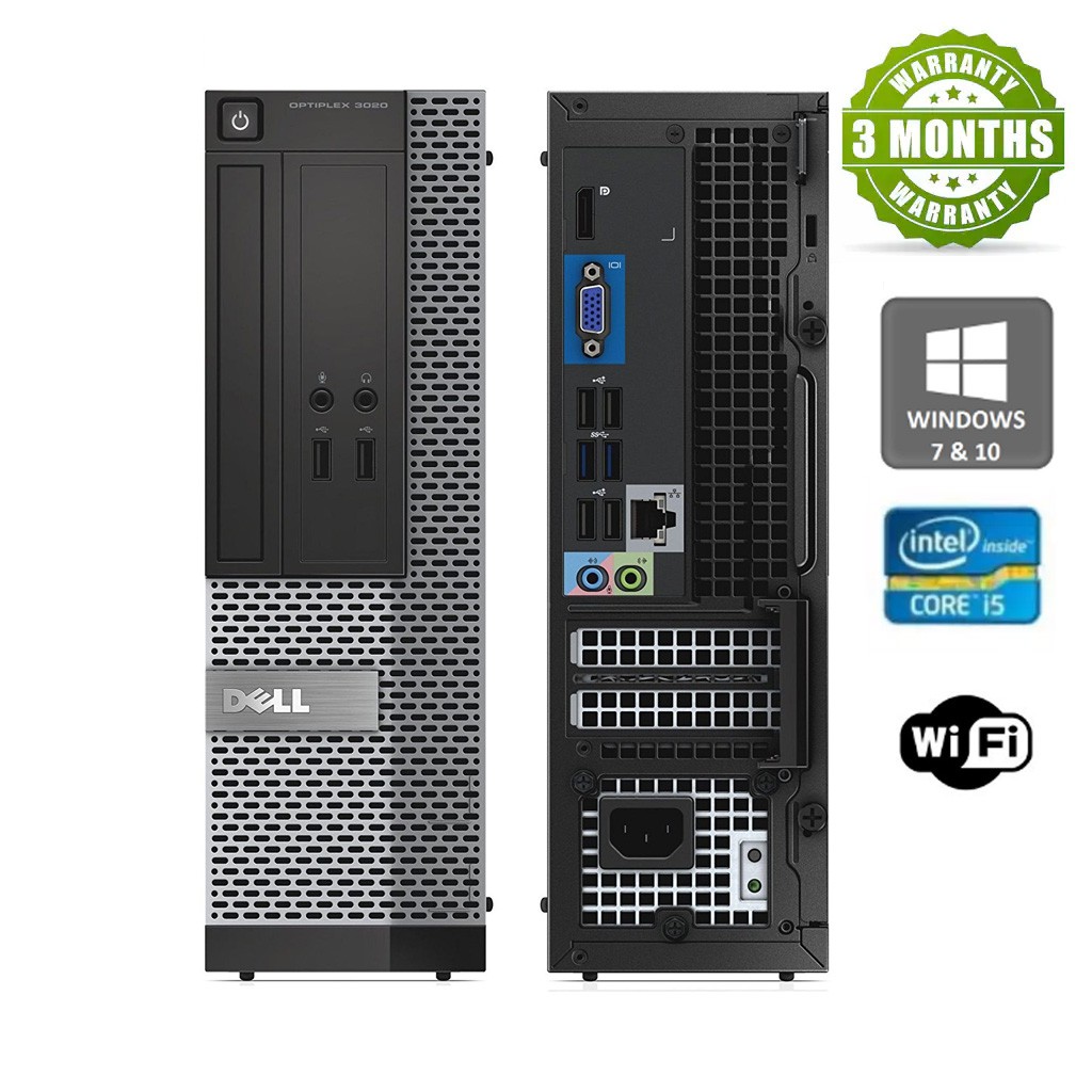 <NEW> Máy bộ dell, barebone dell optiplex 3020 7020 SFF ( CPU i5 4570 ,i3-4130 / 4G / SSD 120G )