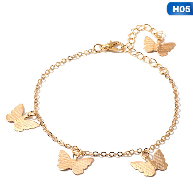 flowersqueen Vòng Tay Hình Bướm Xinh Xắn Dành Cho Nữ