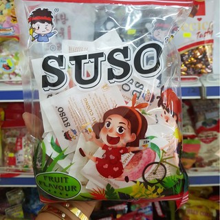 Kẹo thạch SuSo gói 380g thạch zaizai kẹo thạch su số củ ấu