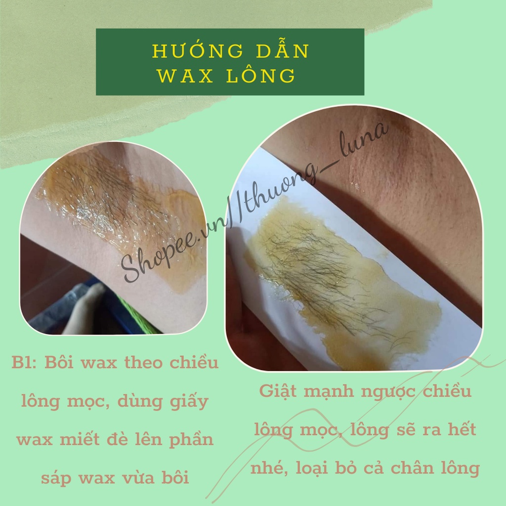 Sáp wax lông lạnh mật ong Shiny handmade và Mỡ trăn triệt lông Shiny nguyên chất triệt lông tay, chân, nách...50ml